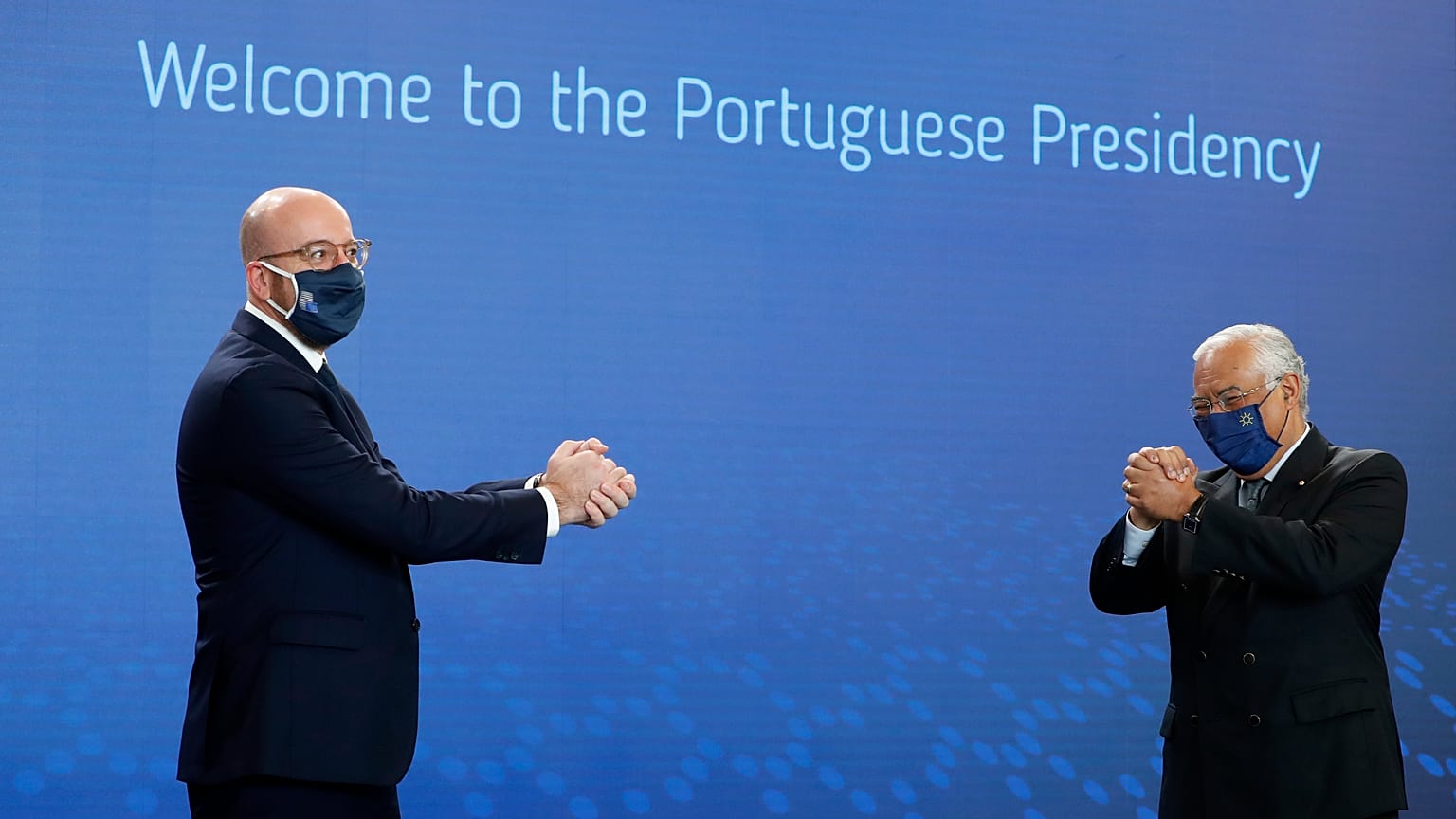 Charles Michel (links) und Antonio Costa