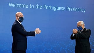 Charles Michel (links) und Antonio Costa