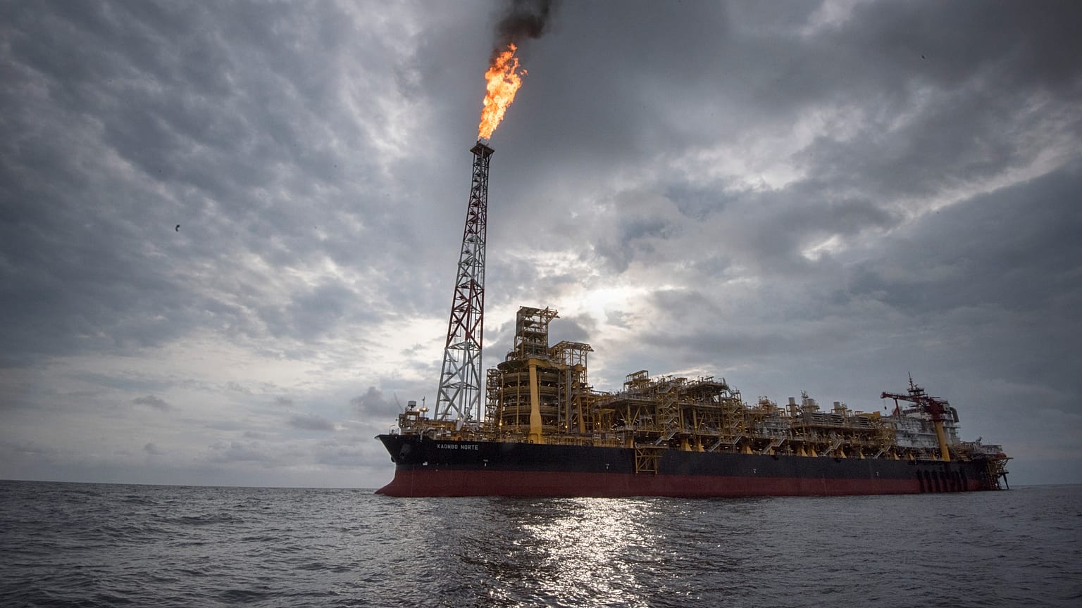 Plataforma off-shore Kaombo, Angola
