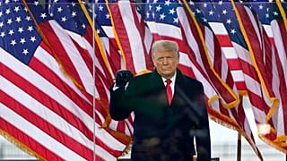 Donald Trump se dirige a sus seguidores en Washington (06/01)