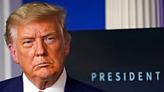 Donald Trump durante una rueda de prensa (archivo)