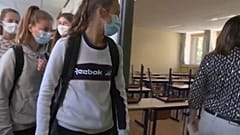 Tiltakoznak az olasz diákok a részleges iskolanyitás miatt 