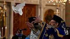 Virus Outbreak Greece Epiphany