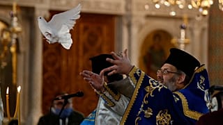 Virus Outbreak Greece Epiphany