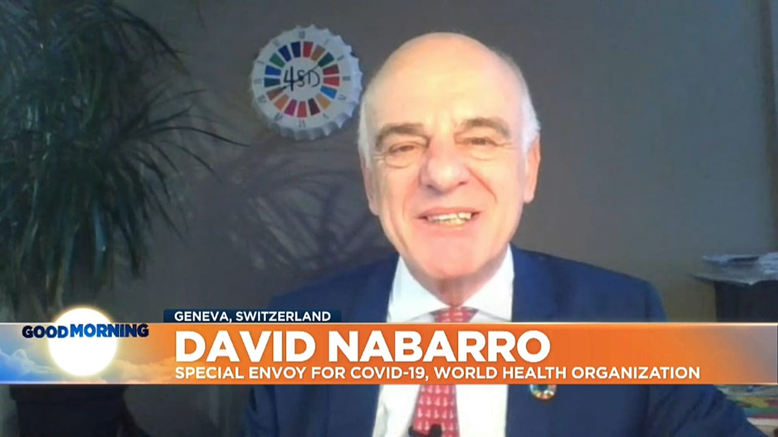 WHO's David Nabarro speaking to Good Morning Europe about vaccination in Europe