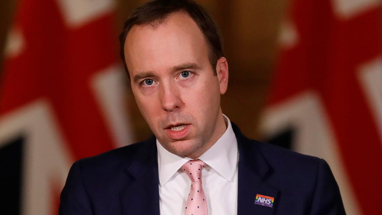 Britain's Health Secretary Matt Hancock on Dec. 23, 2020.
