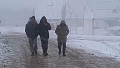 Fagyos körülmények egy boszniai menekülttáborban 