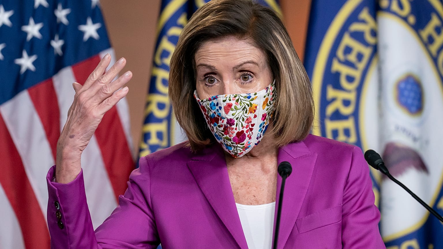 Nancy Pelosi, presidenta de la Cámara de Representantes, ha sido la gran impulsora de este segundo impeachment