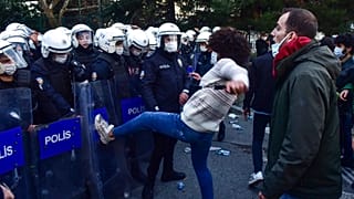 Turkey University Protest