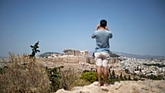 Greece Acropolis Shut