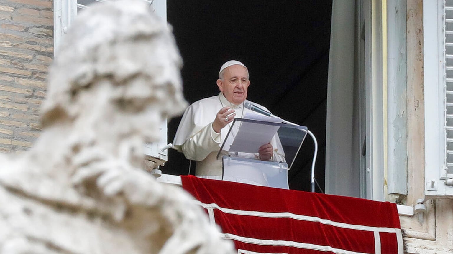 El papa "asombrado" ante el asalto al Capitolio