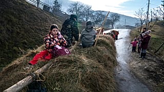 Szekéren jár betegeihez az ukrán doktornő