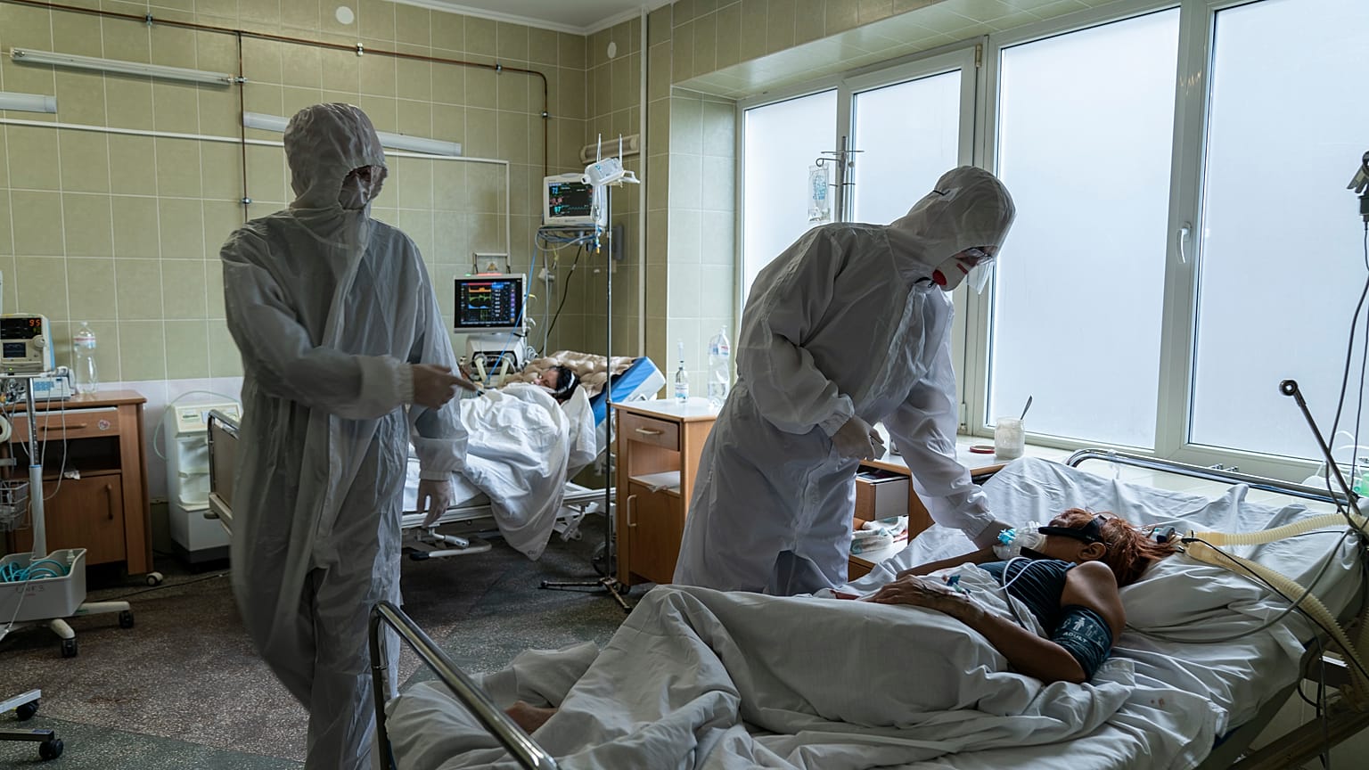 Ουκρανία:Περιμένοντας τα εμβόλια