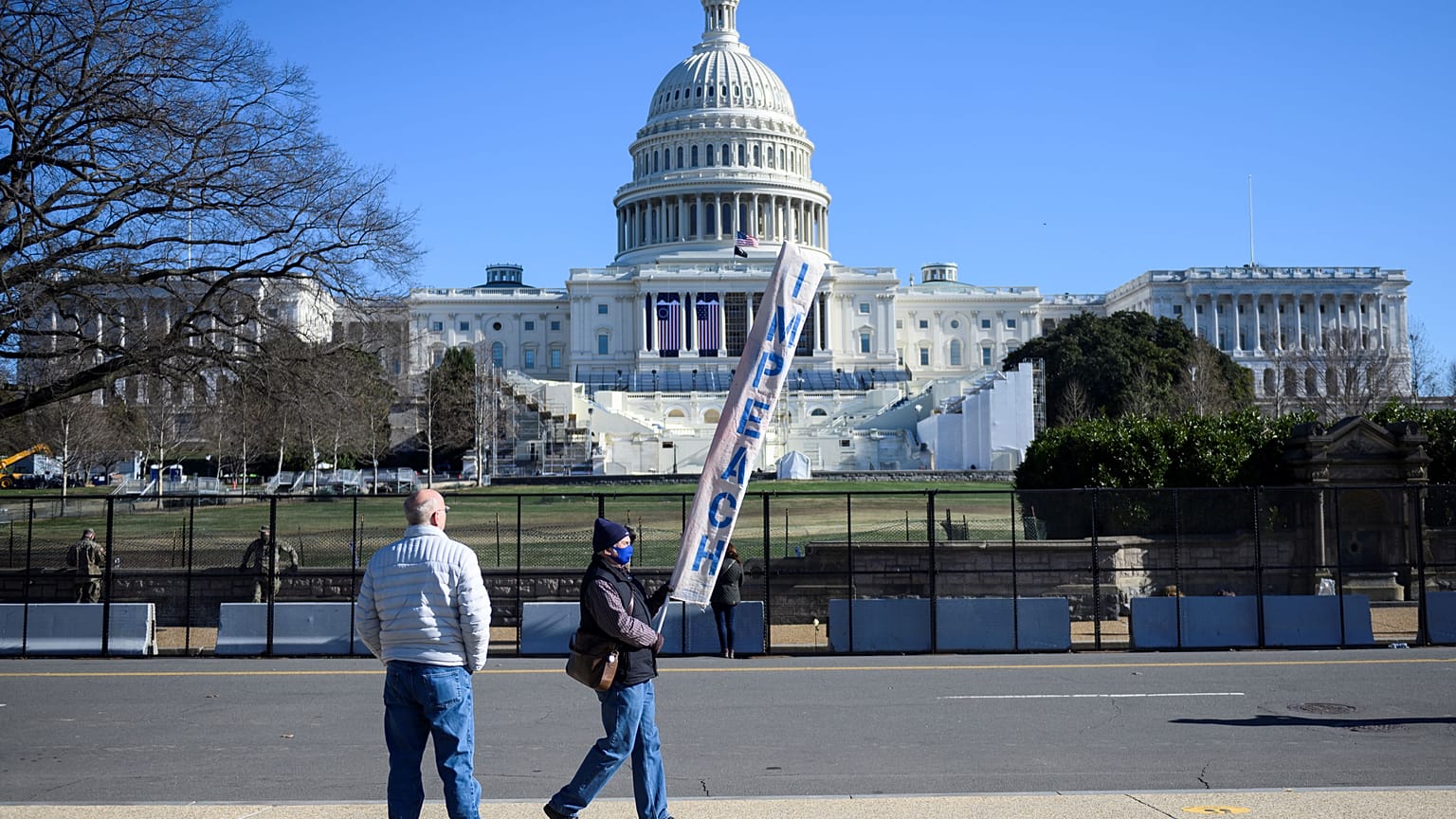 Demonstrant in Washington