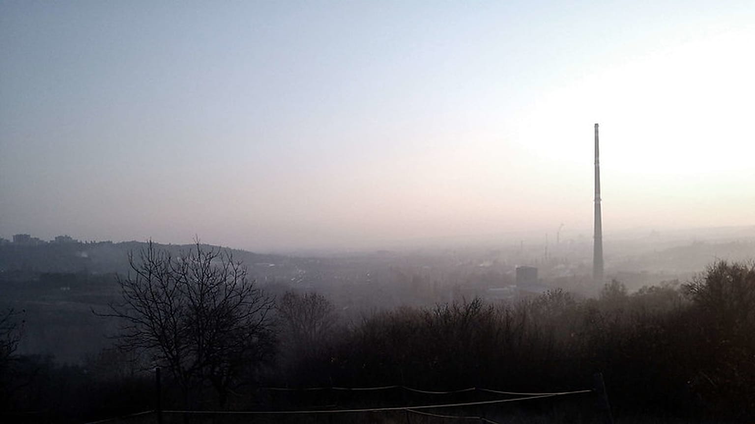 Szmog a város felett 