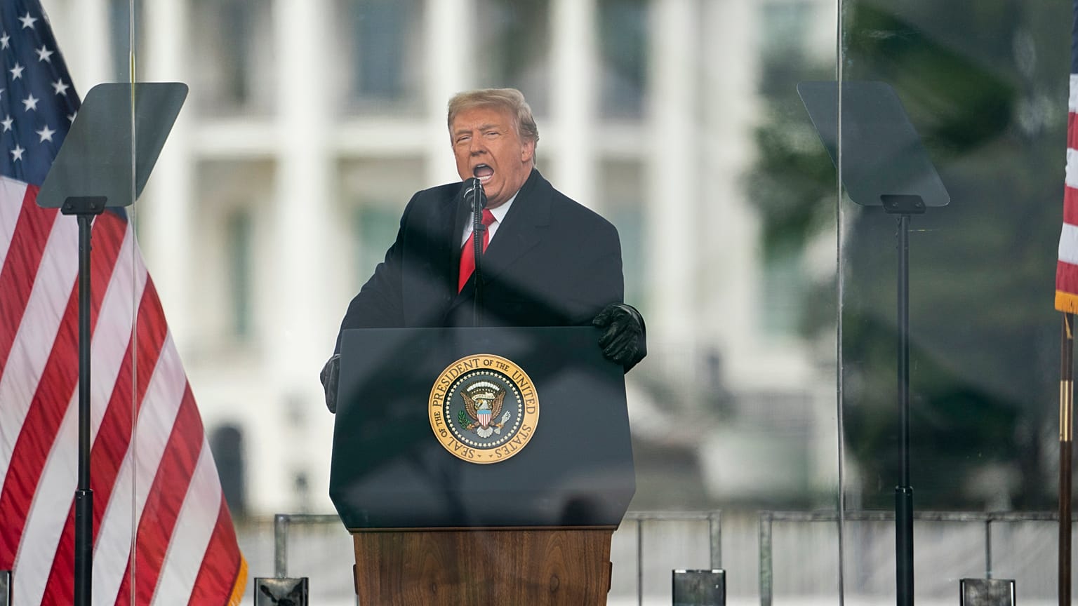 Il Presidente uscente Donald Trump