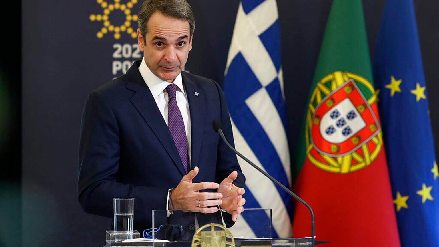 Ο Έλληνας πρωθυπουργός Κυριάκος Μητσοτάκης