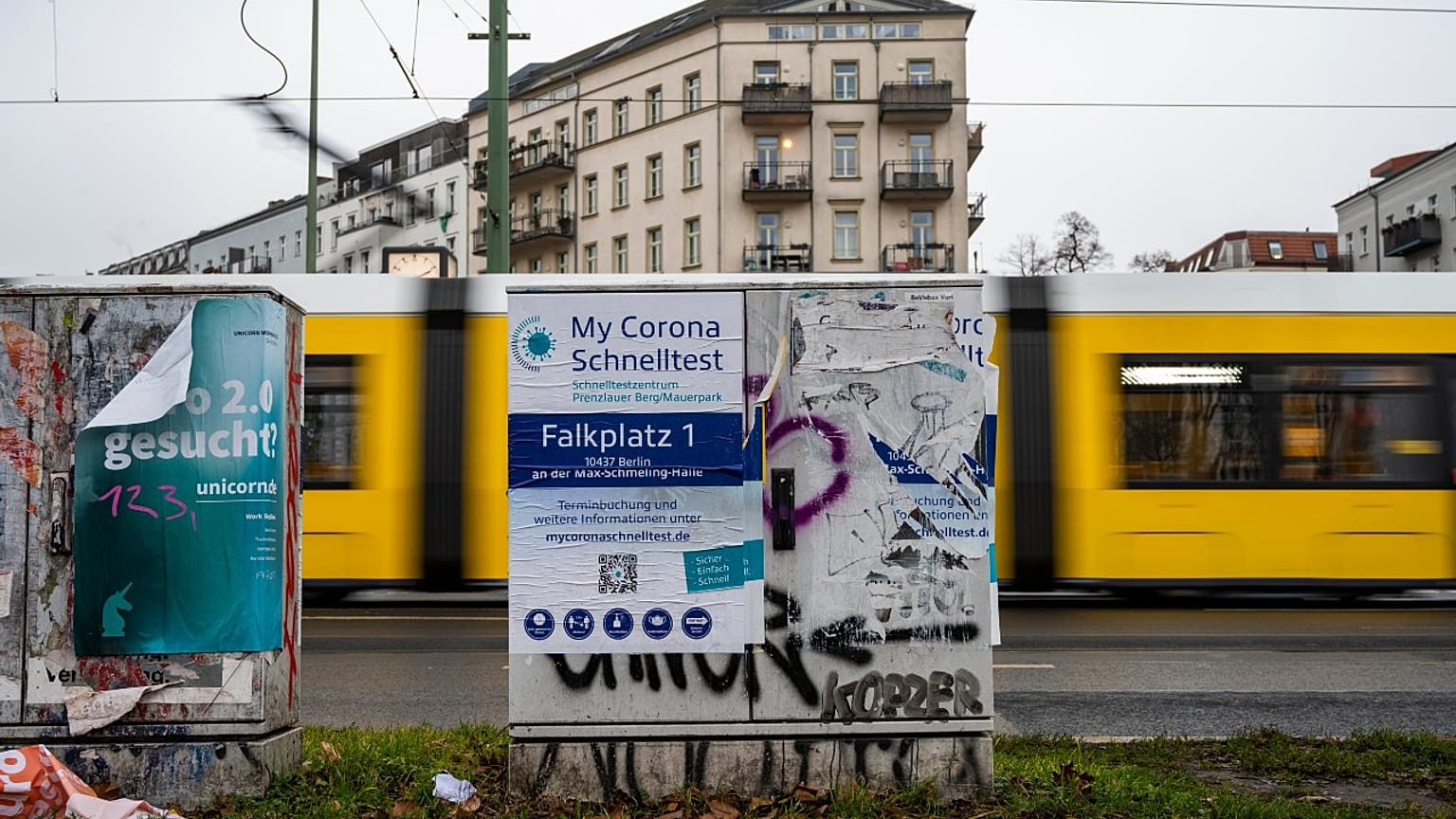 Hinweisschild Berlin