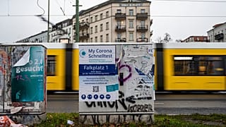 Hinweisschild Berlin