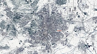 Madrid, como nunca la habíamos visto antes, desde el espacio