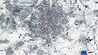 Madrid, comme jamais vue depuis l'espace
