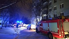 Пожар в жилом доме в Екатеринбурге.