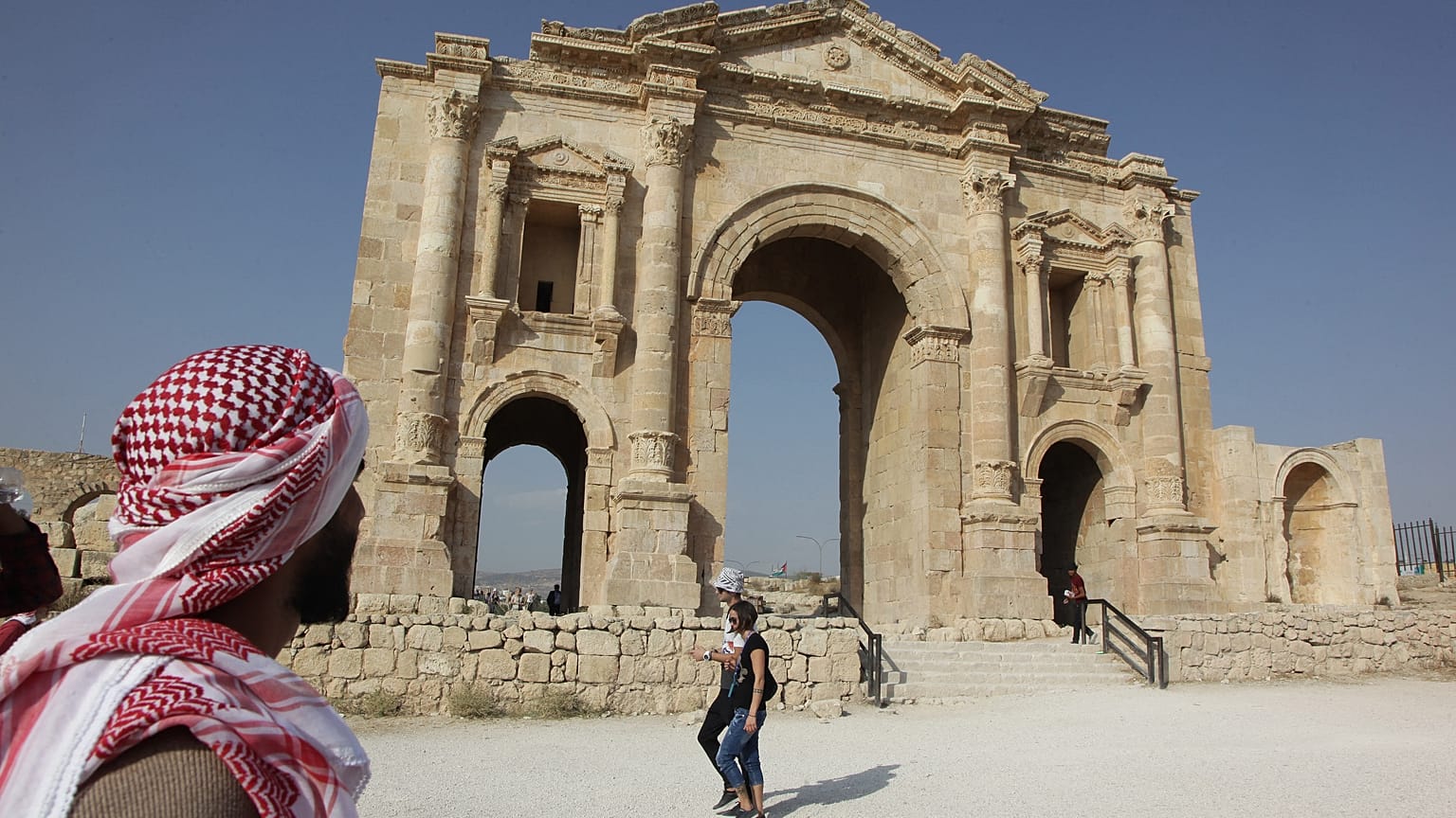 في جرش الأردنية 
