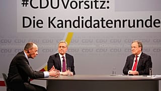 Diskussionsrunde der Kandidaten für den CDU-Vorsitz, 14.12.2020