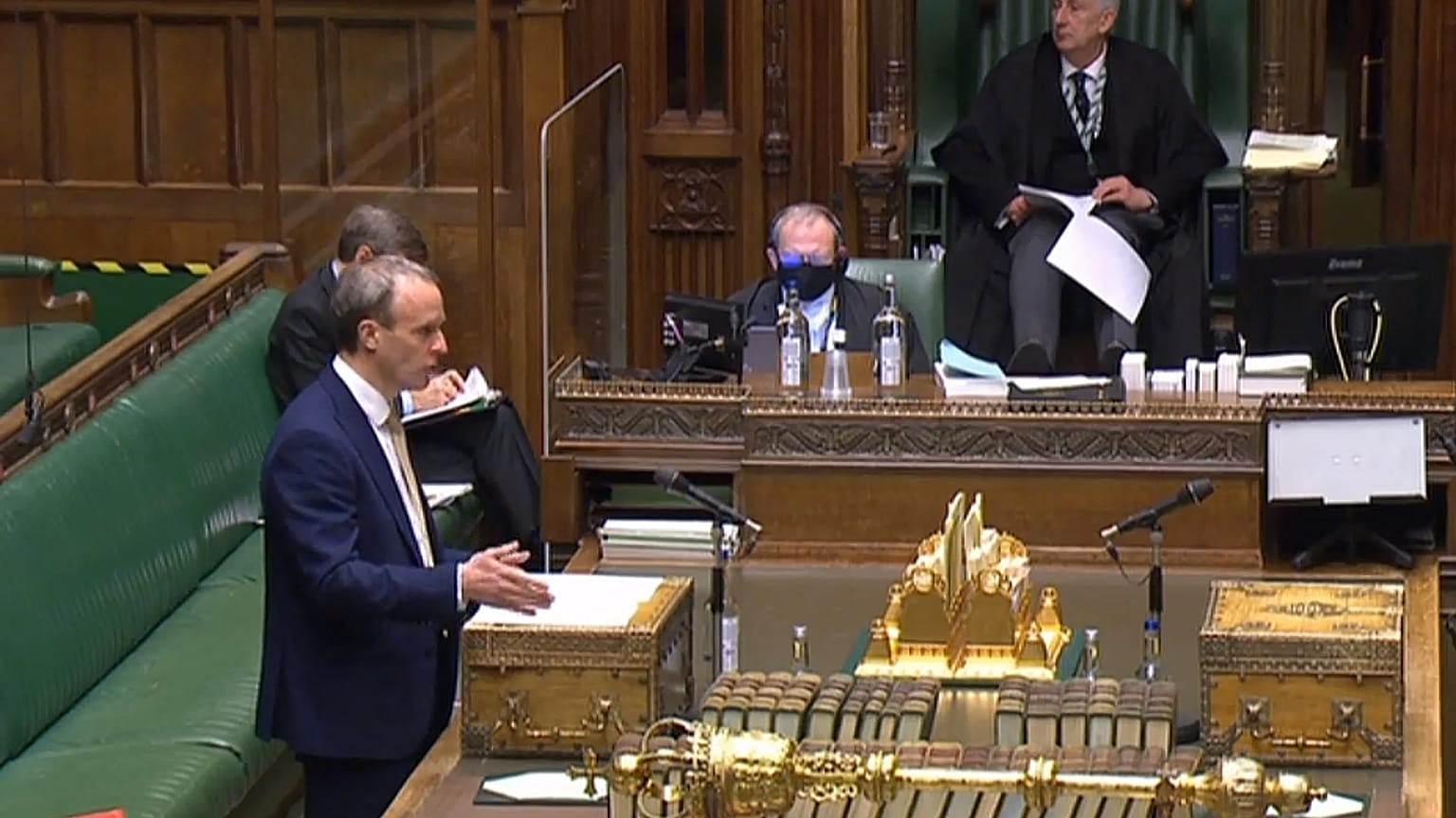 İngiltere Dışişleri Bakanı Dominic Raab