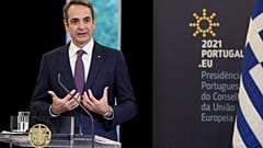 Yunanistan Başbakanı Miçotakis AB Dönem Başkanı Portekiz'i ziyaret etti