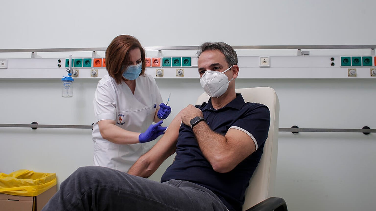Le Premier ministre grec s'est fait vacciner il y a deux semaines
