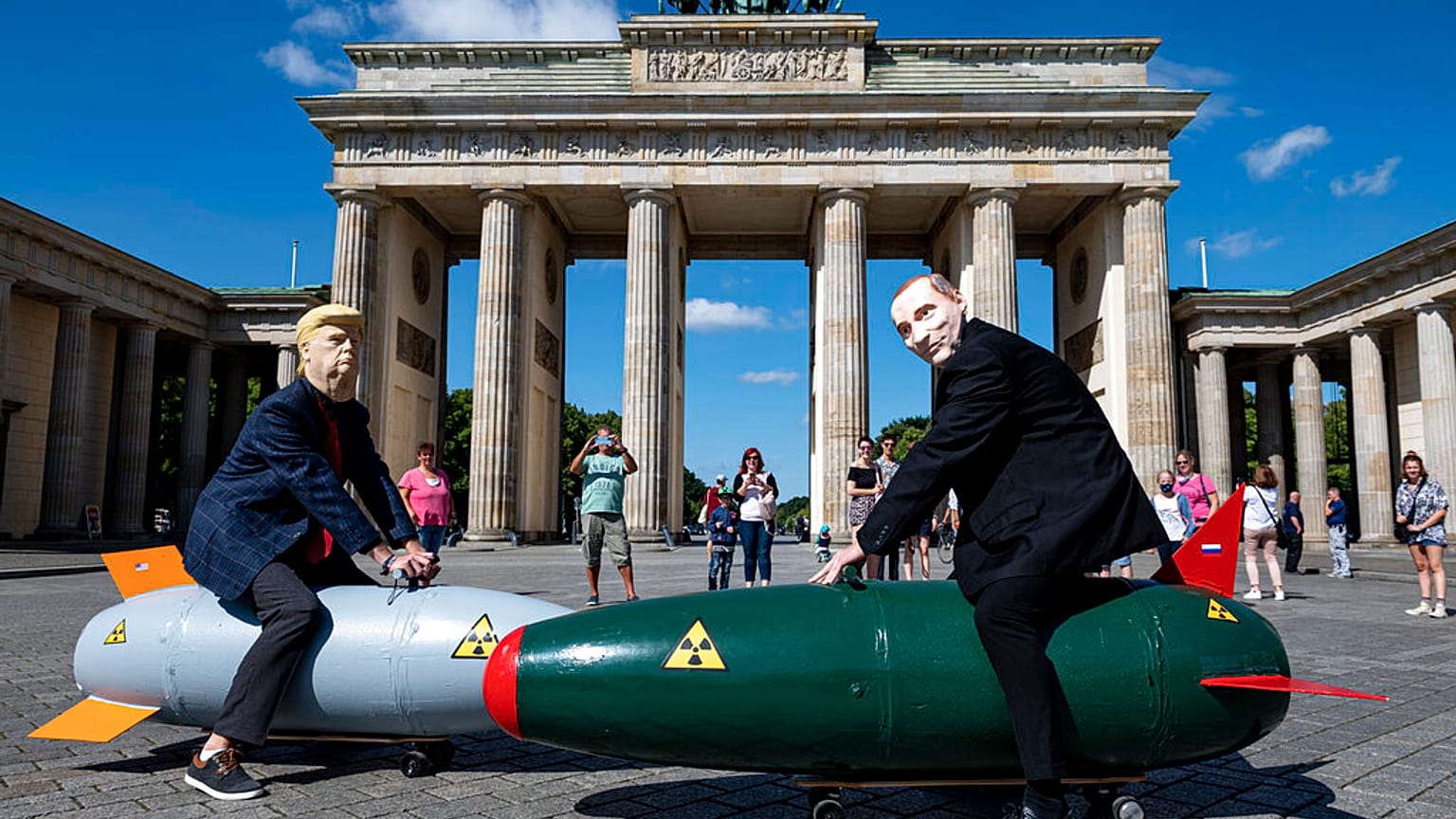 Atomfegyver-ellenes demonstráció Berlinben, 2020