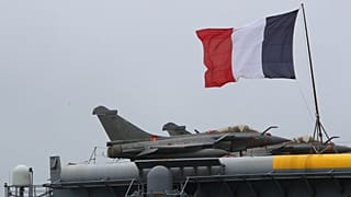 The french aircraft carrier Charles de Gaulle