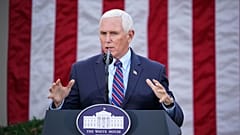 نائب الرئيس الأمريكي مايك بنس، 13 نوفمبر 2020  