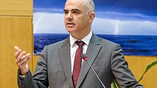 Gesundheitsminister Berset im Oktober: Er drängt jetzt auf einen harten Lockdown.