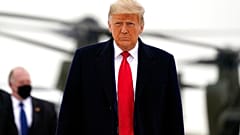Donald Trump leköszönő amerikai elnök, Texas, USA, 2021. január 12.