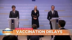 Authorities in the Netherlands talking about vaccine rollout