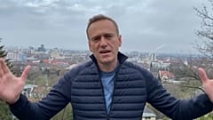 Kremlkritiker Alexej Nawalny in seinem Instagram-Beitrag. 