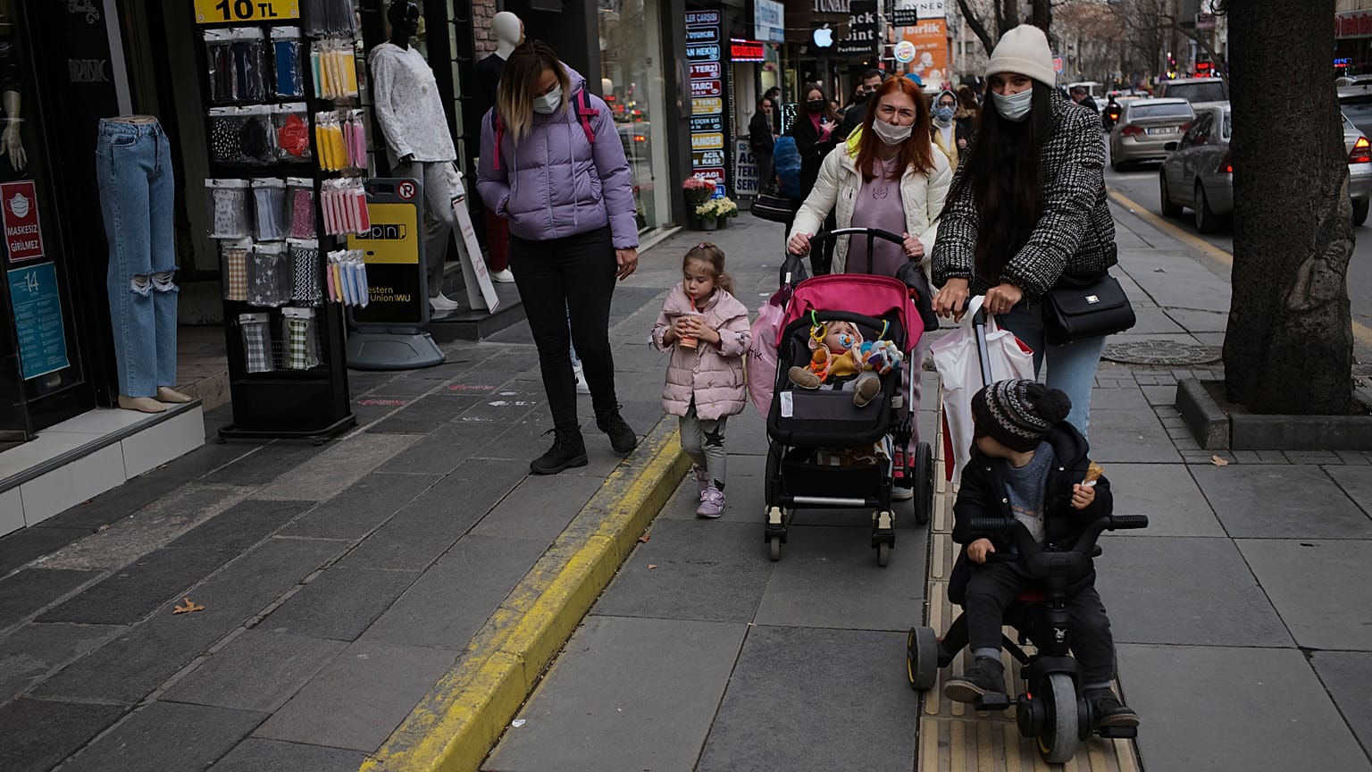 Einkaufsstraße in Ankara