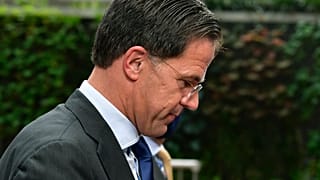 El primer ministro de los Países Bajos, Mark Rutte, a su llegada a una cumbre de la UE en 2020