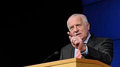 Vaclav Klaus has previously addresses crowds at anti-restriction demonstrations in Prague.