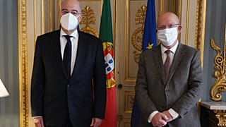 Ο Έλληνας ΥΠΕΞ με τον Πορτογάλο ομολογό του