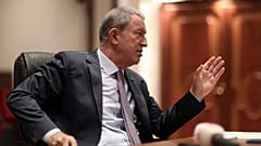 Turkey's Defense Minister Hulusi Akar 