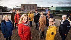 The ladies taking on Finnish politicians.