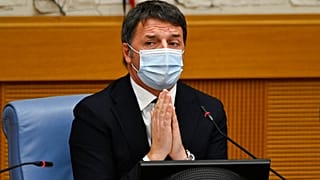Matteo Renzi a szerdai kormányülést követő sajtótájékoztatón