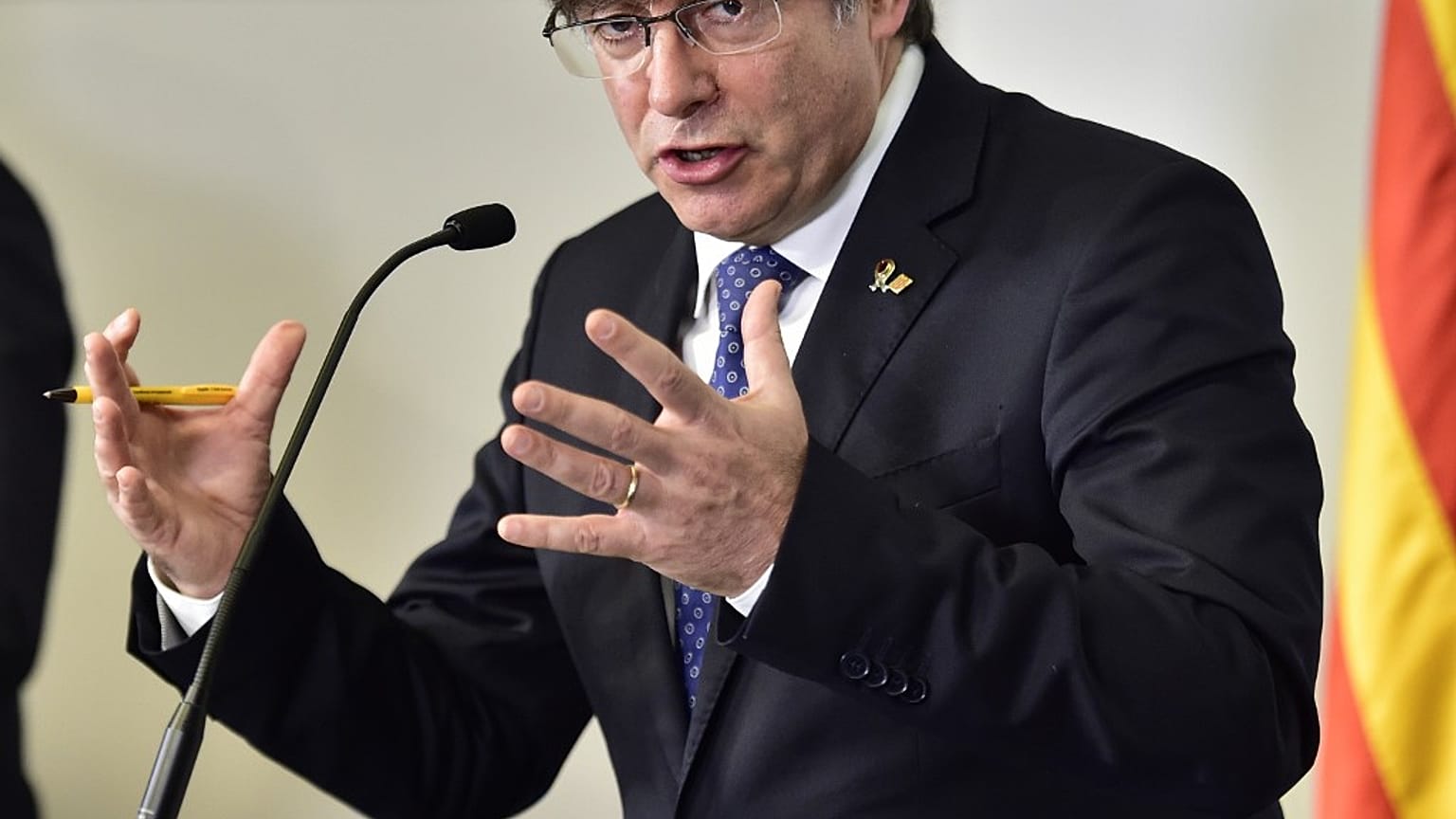 Carles Puigdemont, eurodiputado y expresidente de Cataluña