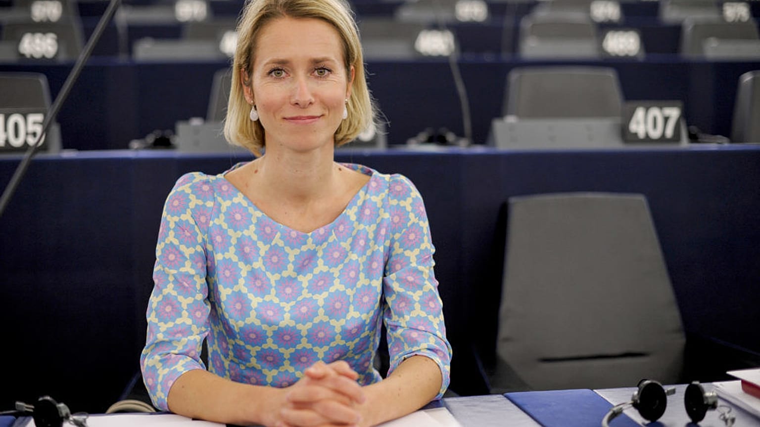 Estonia first woman premier