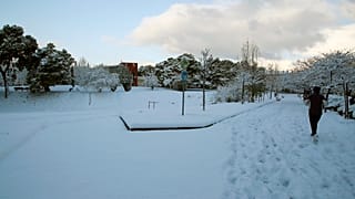 File photo Greece snow weather