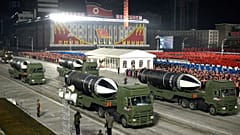 Militärparade in Pjöngjang