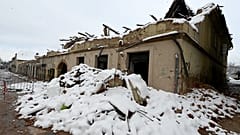 A reconstrução só deve começar na primavera